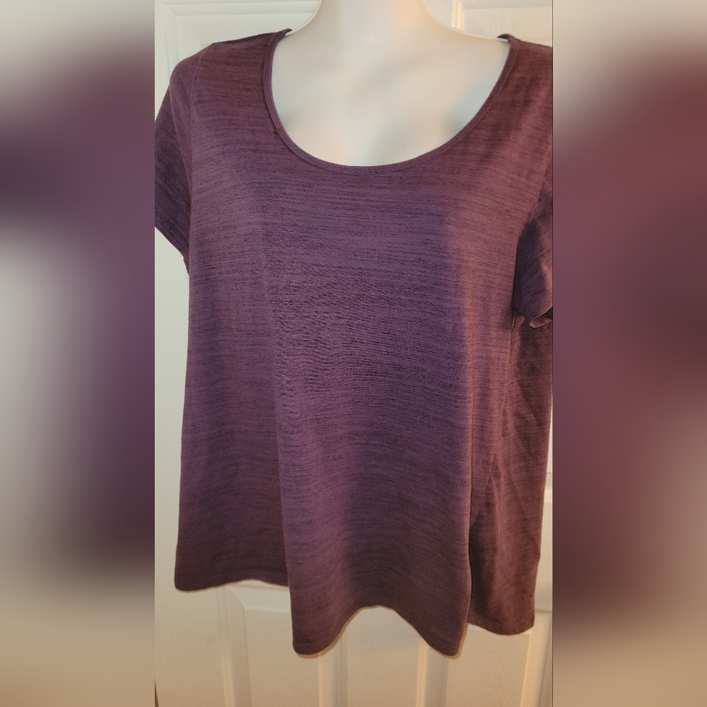 Lularoe tee shirt top soft purple EUC 2XL